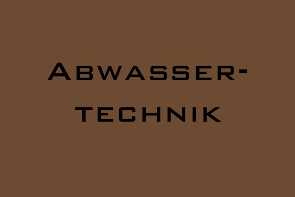 abwassertechnik